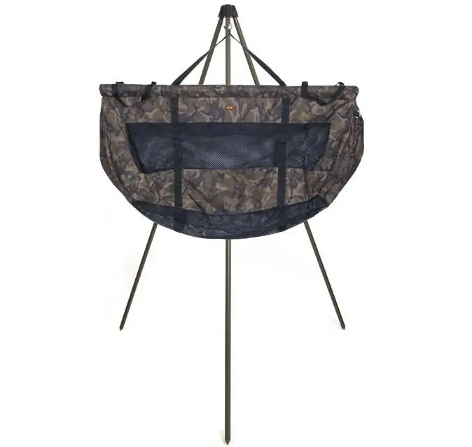 FOX Vážící Stojan Weighing Tripod + Taška Camo STR Floatation Weigh Sling Autentický