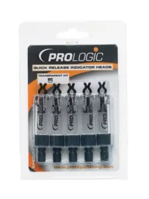 Akční Nabídka PROLOGIC Quick Release Indicator Transparent Kit 5 Kusů Vyměnitelné hlavičky swingeru