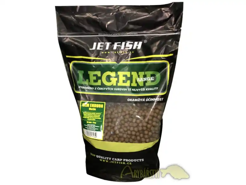 Dokud Zásoby Vydrží JET FISH Legend Range Boilie GLM Enduro Mušle 9 kg 16 mm