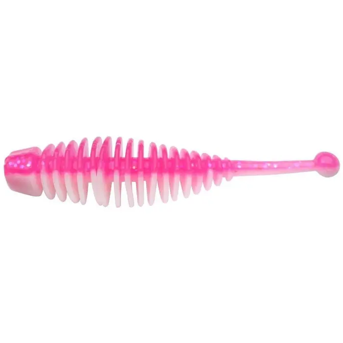 Koupit Online Larva Berkley Powerbait Power Naiad 7 cm Pink White 8 ks
