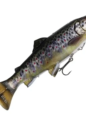 Odeslání Ihned Ripper Savage Gear 4D Line Thru Pulse Tail Trout - barva Brown Trout