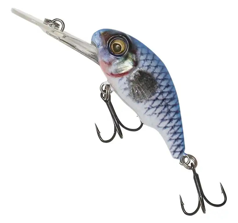 Akční Nabídka Wobler Savage Gear 3D Goby Crank Bait - barva UV Blue Silver