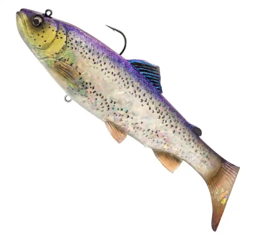 Sezónní Sleva Savage Gear 3D Trout Rattle Shad - Clear Blue Trout - 12,5 cm - 1636631