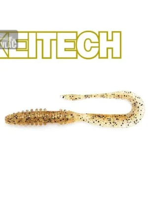 Horká Nabídka Gumová Nástraha Keitech Mad Wag Mini 3,5" 8,9cm Gold Shad (10ks)