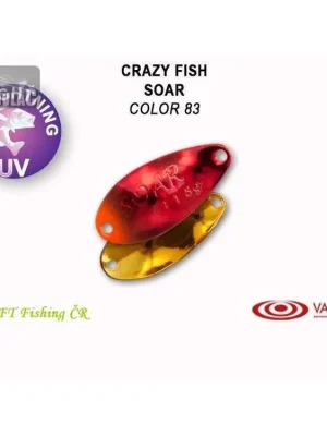 Dokud Zásoby Vydrží Plandavka Crazy Fish Soar 25mm 1,8g color 83