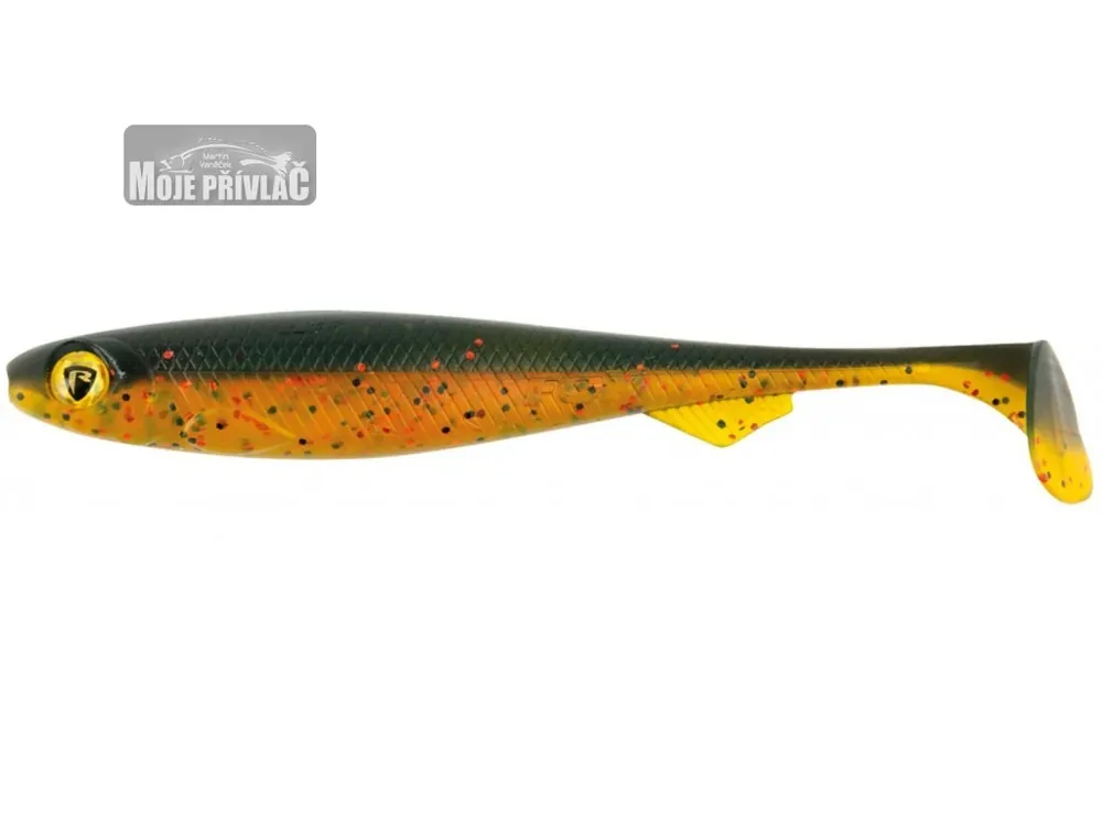 Koupit Online Gumová Nástraha Fox Rage Slick Shad 13cm Dark Oil (UV)