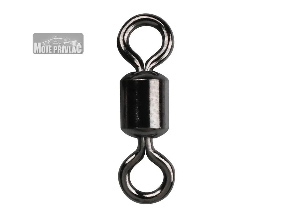 Novinka Karabinka Gamakatsu-Spro Hyper Swivel - Stainless Black Nickel Vel.1 (5ks)
