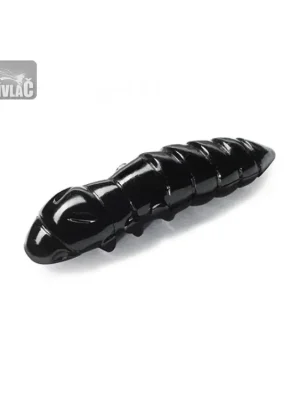 Cenová Bomba Gumová nástraha FishUp Pupa 1,5" 3,8cm Black SÝR (8ks)