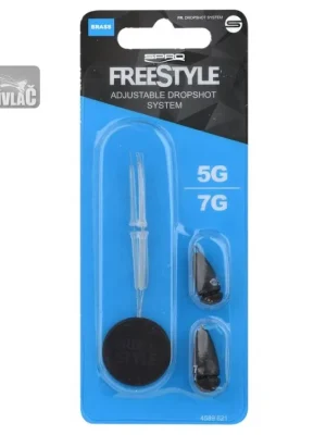 Akční Cena Drop shotový systém Gamakatsu-Spro FreeStyle Adjustable Dropshot Sleeves 5+7g (3ks)