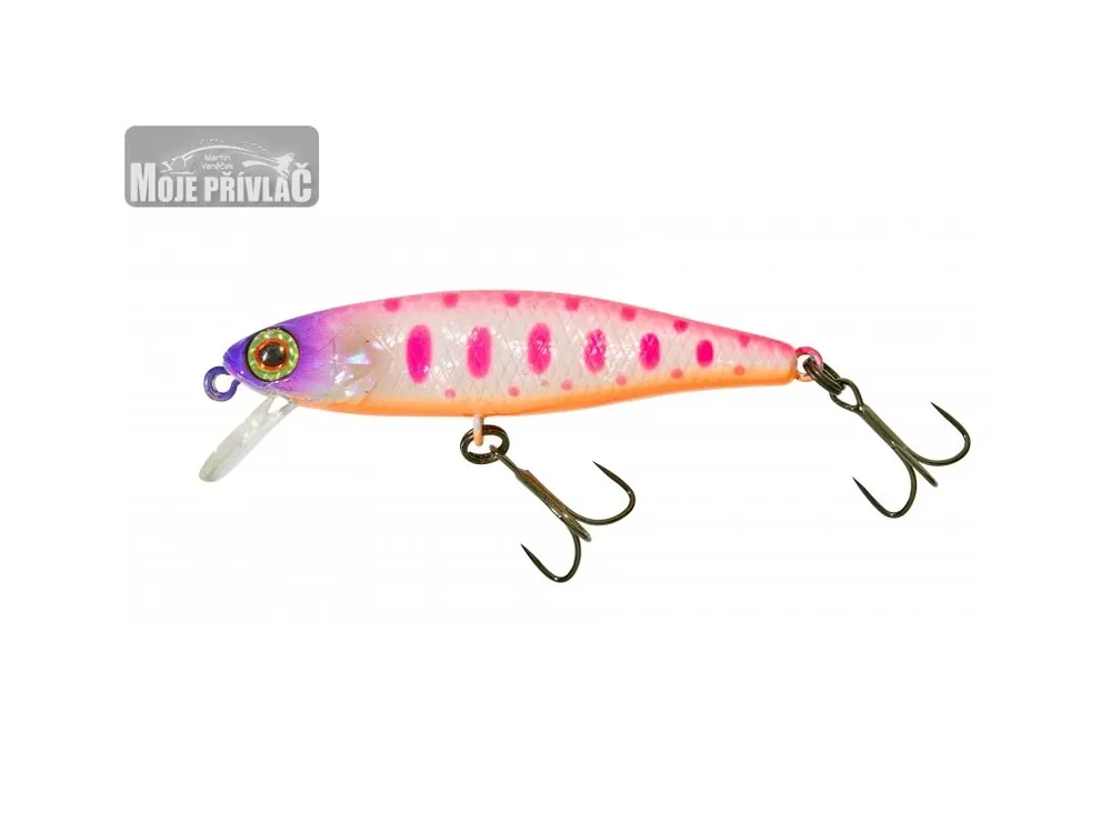 Pouze Dnes Wobler ILLEX Tiny Fry 50mm Suspending Pink Pearl Yamame