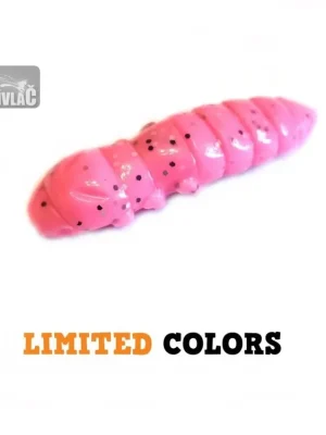 Cenově Výhodný Gumová nástraha FishUp Pupa 1,5" 3,8cm Bubble Gum, black & silver SÝR (8ks)