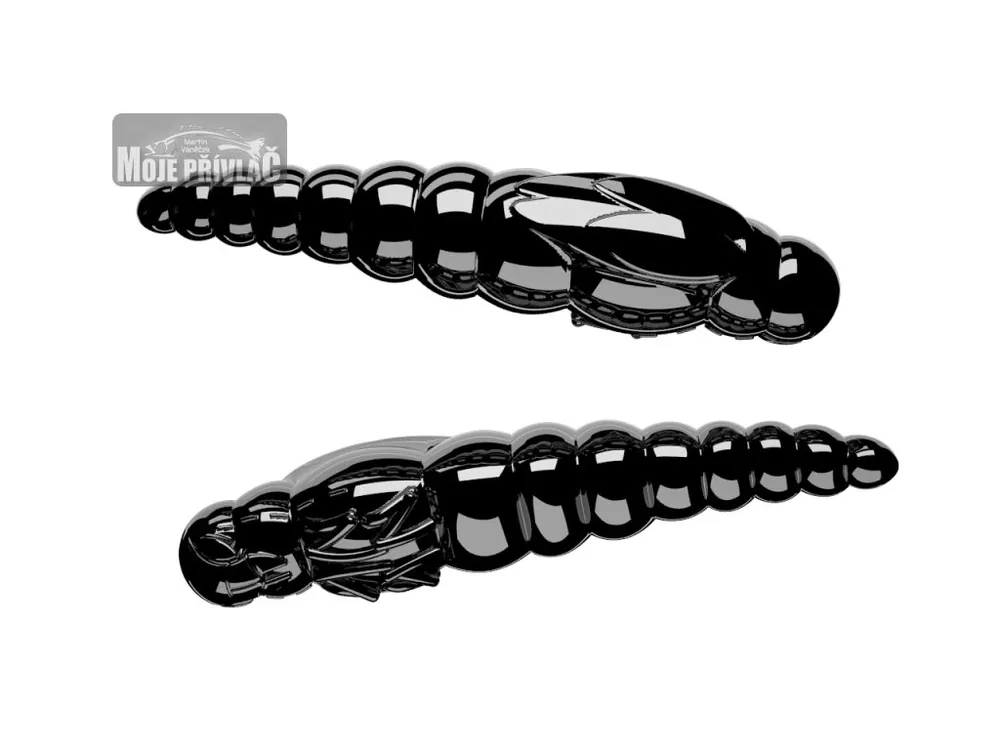 Gumová nástraha Libra Lures Largo Slim 28mm Black 040 Cheese (15ks) Koupit Online