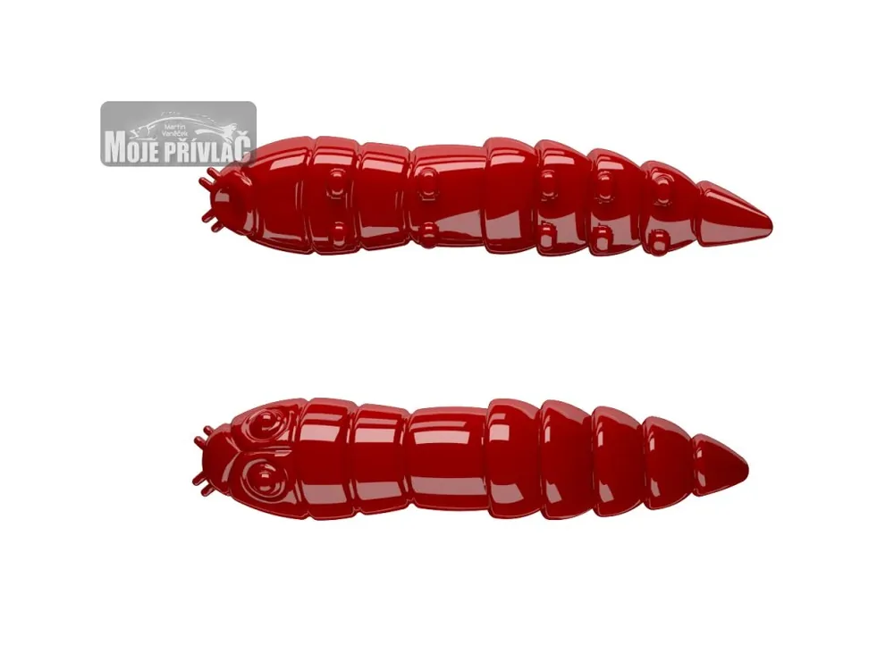 Nízká Cena Gumová nástraha Libra Lures Kukolka 42mm Red 021 Cheese (10ks)
