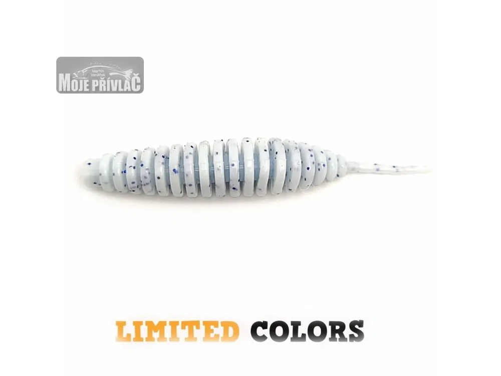 Gumová nástraha FishUp Tanta 2" 5,1cm White/Blue SÝR (9ks) Oblíbený