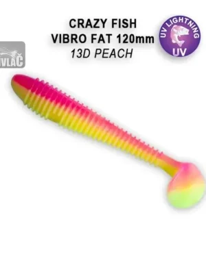 Zlevněný Vibro Fat 12cm 13D peach 4ks