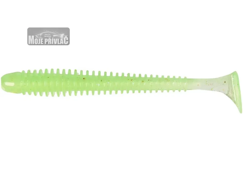 Gumová Nástraha Keitech Swing Impact 2,5", 6,5cm Electric Chart Shad EA19T (10ks) Vysoce Kvalitní