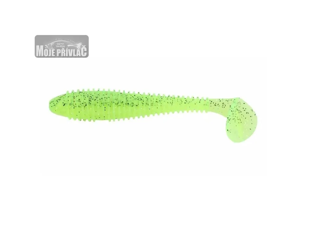 Tovární Cena Gumová Nástraha Keitech Swing Impact Fat 5,8" 14,5cm Lightning Chartreuse (4ks)