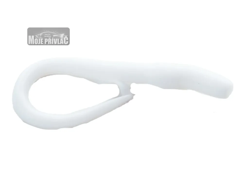 Sezónní Sleva Gumová nástraha Moonky Long Worm 90mm C05 White - Banana (10ks)