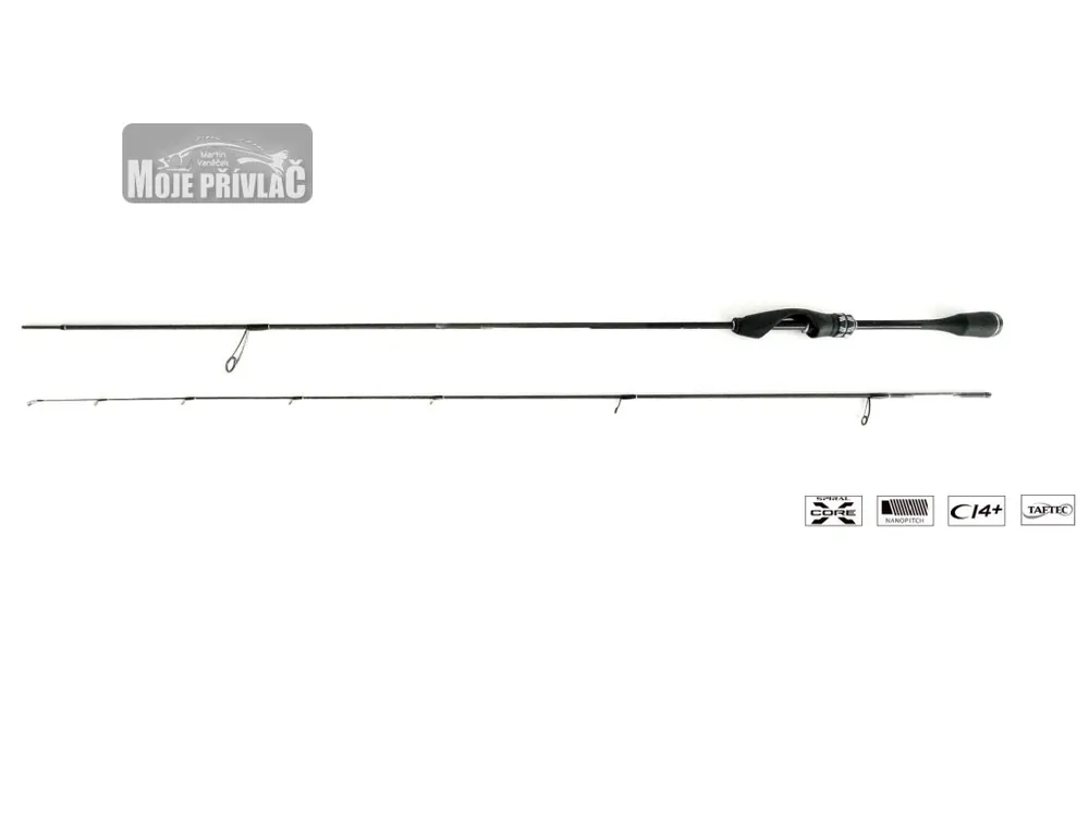 Přívlačový prut Shimano Cardiff Exlead Complete 510XULP 1,78m 0,3-3g Omezená Nabídka