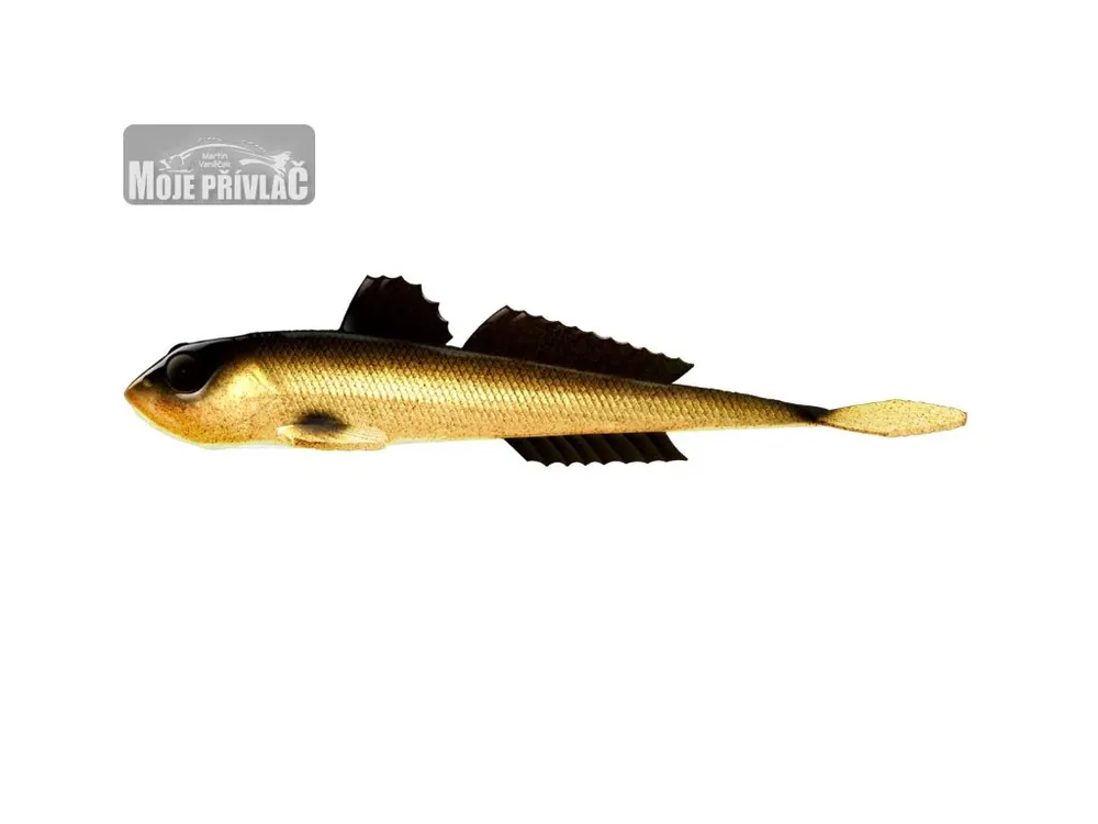 Bezpečná Platba Gumová nástraha Libra Lures Gobio 7.3'' 18.6cm - 009 / GOLD 1ks