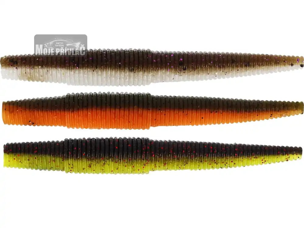 Tovární Cena Gumová nástraha Westin Ned Worm 7cm Dark Water Mix (7ks)
