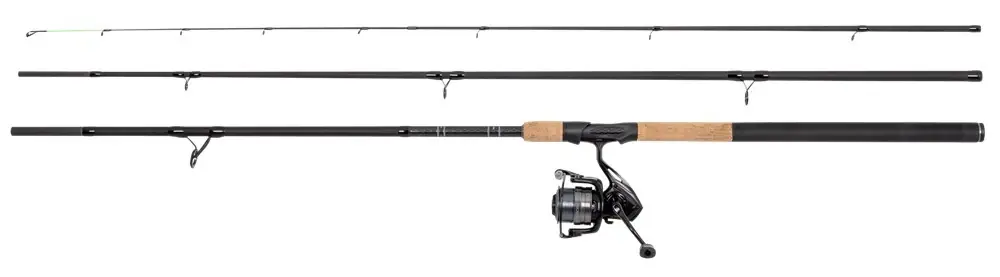 Nízká Cena Zebco Rybářský prut s navijákem Feeder Combo 3,6 m 120 g 4000FD 0,26 mm Mono