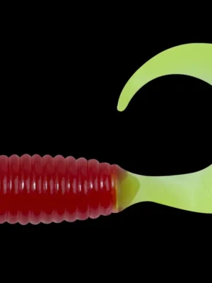 Značkový Relax Gumová nástraha Twister Standard 4 cm - Red silk