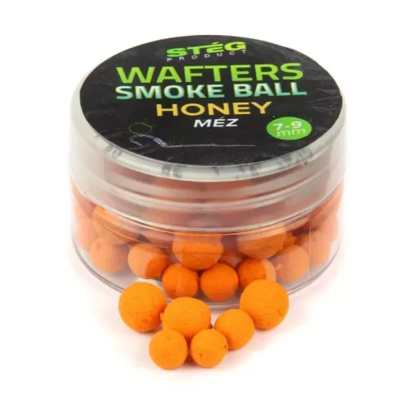 Stég Boilie Wafters SMOKE BALL 7-9 mm Honey 10g Akční Cena