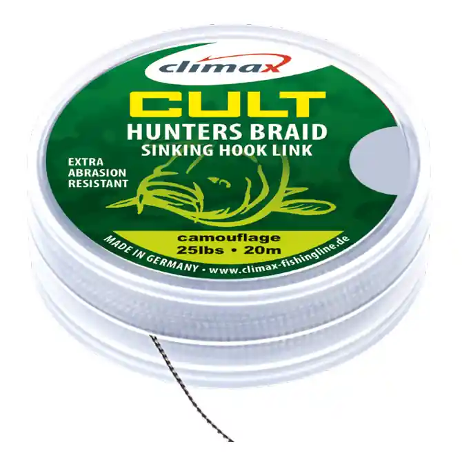 Oblíbený Návazcová pletená šňůra Climax Cult Hunters Braid 20m Gravel - 25lb