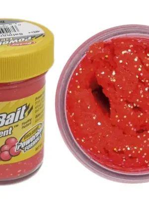 Těsto na pstruhy Berkley Power Bait Natural 50g - Salmon Egg Red Glitr Jen Po Omezenou Doba