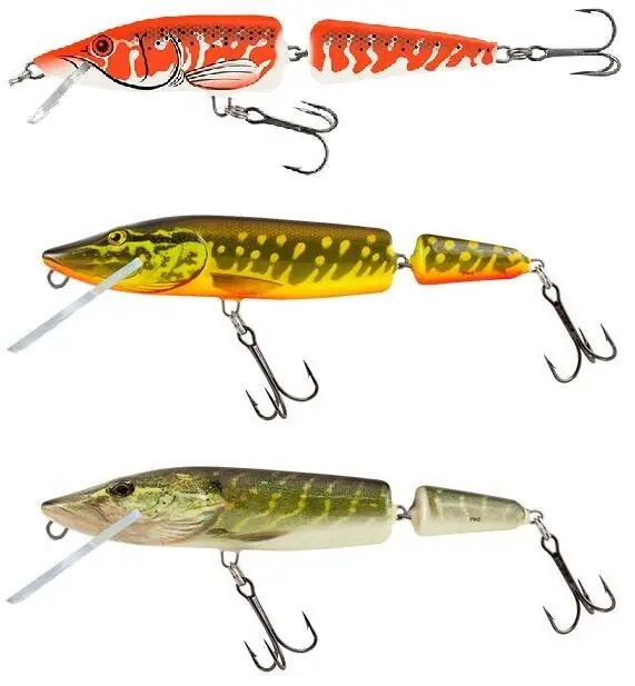Wobler Salmo Pike Jointed 11,0cm F plovoucí Akční Cena