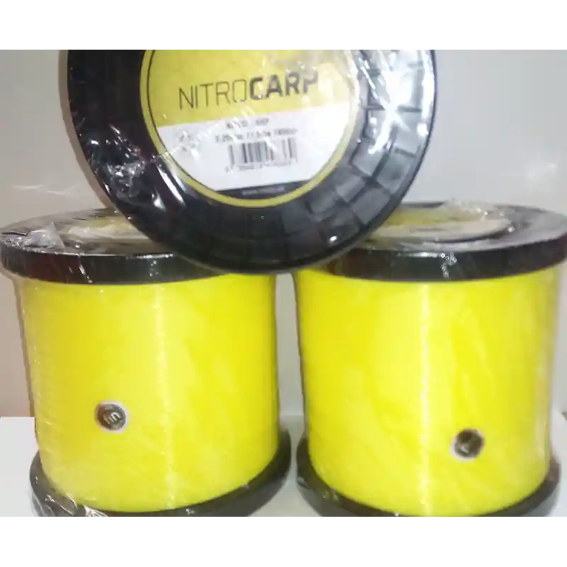 Vlasec FIN NITRO CARP Žlutá - 1m - 0,25mm/11,5lbs Cenově Výhodný