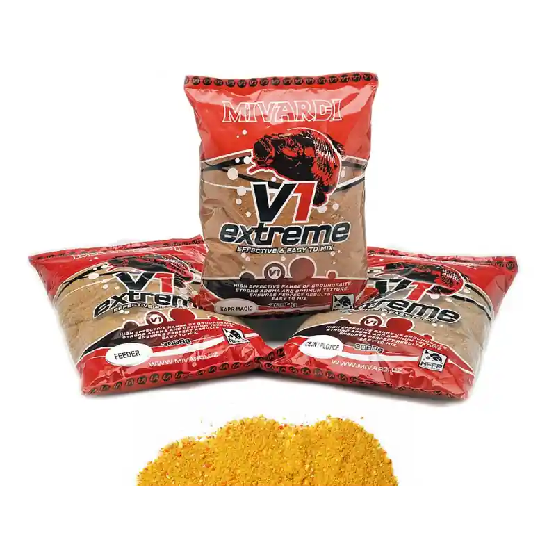 Mivardi V1 Extreme Carp-Honey KAPR-MED 2850g Omezená Nabídka