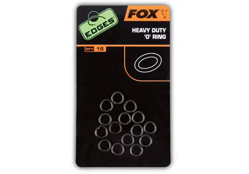 Fox Kroužky Edges Heavy Duty O Ring 15ks Vrácení Zdarma