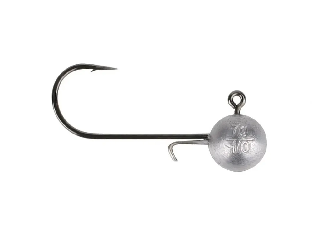 Hit Sezóny Jigové hlavičky JAWS CLASSIC JIG BN černý nikl 3gr - háček vel. 4/0 - 3 ks