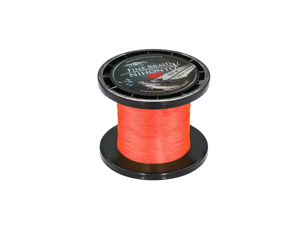 Pletená šňůra - NIHONTO FINE BRAID 012 900M Zelená Nosnost: 8.80 kg Odeslání Ihned