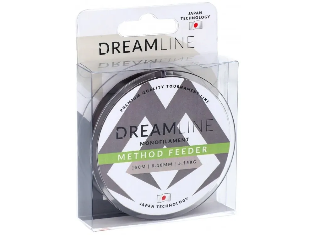 Vlasec - DREAMLINE METHOD FEEDER (CAMO) - 0.28mm / 9.98kg / 150m - 1 cívka Ověřený