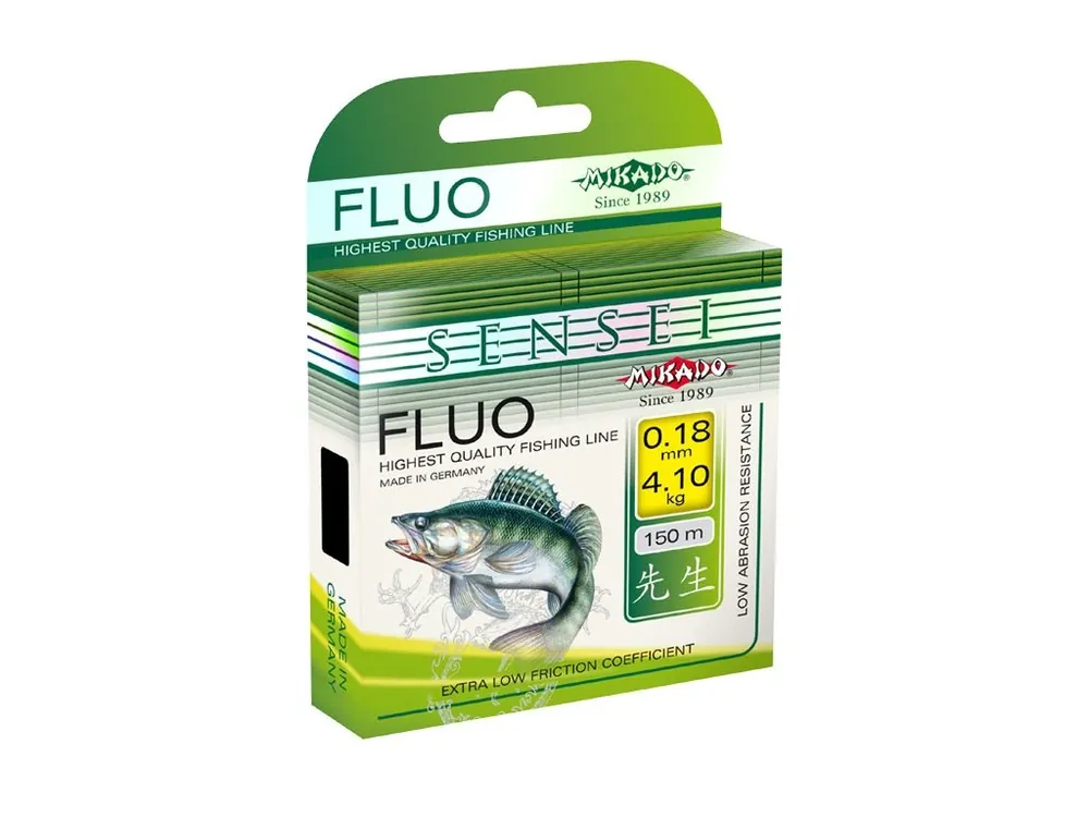 Objednat Nyní Vlasec - SENSEI FLUO 0.20 mm - 150 m Nosnost : 4.90kg 1 cívka