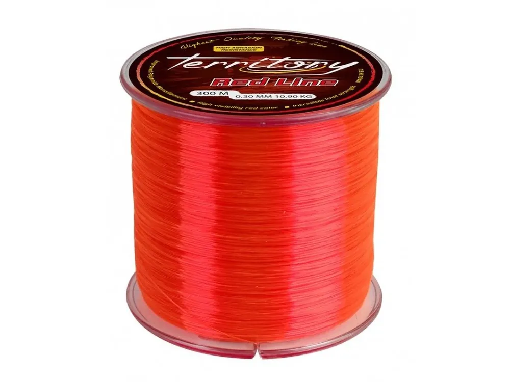 Vlasec - TERRITORY RED LINE 040 300M Nosnost : 13.8 kg 1 cívka Originální