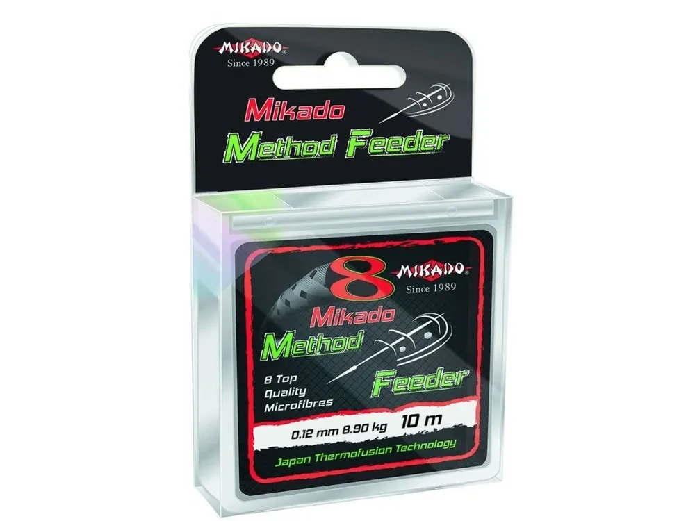 Pletená šňůra - OCTA METHOD FEEDER 008 10M Zelená Nosnost 5.15 kg Tovární Cena