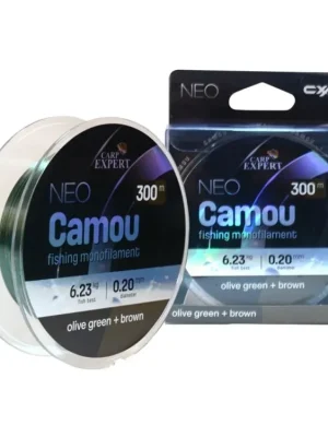 Akce Carp Expert NEO Camou 300m Získejte slevu -5% za registraci v e-shopu Pru016fmu011br 0.25mm