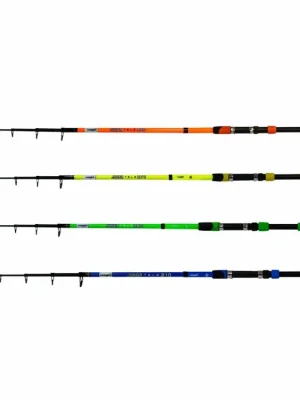 Zlevněný KAMASAKI RYBÁŘSKÝ PRUT JUNIOR TELE modrý 210cm