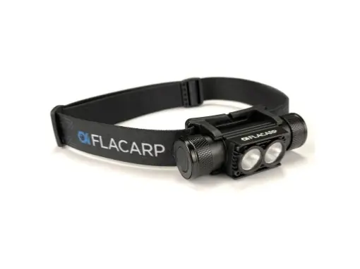 Odeslání Ihned Flacarp Čelovka HL3UV Bílá + UV LED Nabíjecí