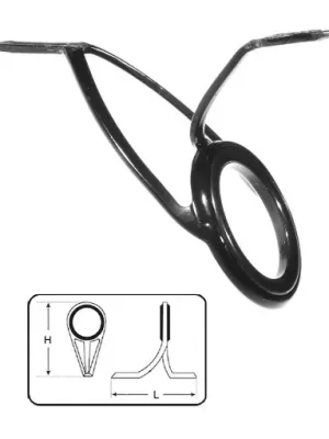 Odeslání Ihned Vázací očko KW SiC Zirconia Double Leg LS #30