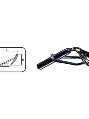 Bezpečná Platba Koncové očko SiC Zirconia LS Standard #8 2.2mm