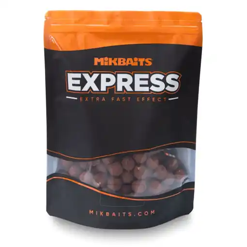 Mikbaits eXpress Boilie 900g 20mm Půlnoční pomeranč Objednat Nyní