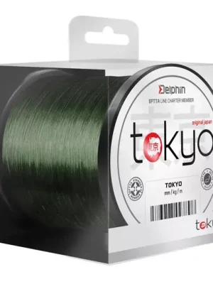 Monofil Delphin TOKYO zelený 0,369mm 22lbs 1000m Poslední Šance