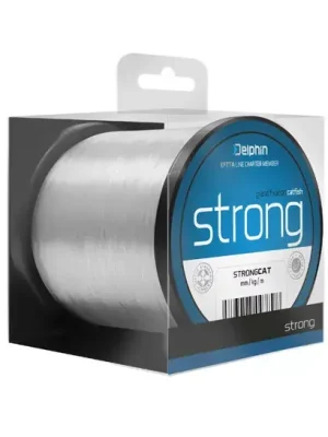 Delphin STRONG CAT 350m / průhledný 0,60mm 45,1lbs Sleva