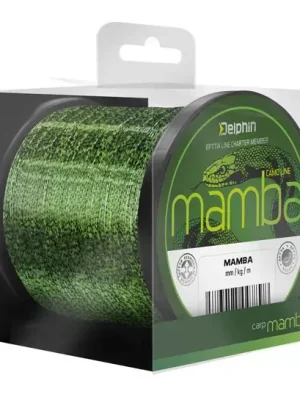 Delphin MAMBA Carp / camou 0,28mm 13,4lbs 300m Zlevněný