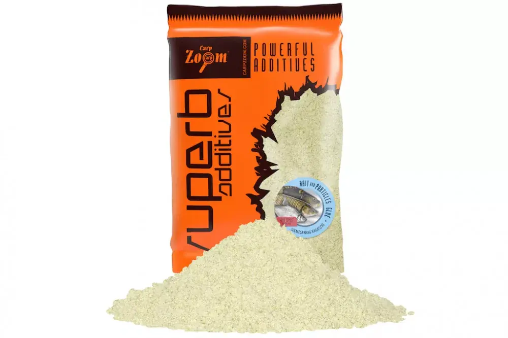 Aktuální Carp Zoom CZ SuperB Additive lepidlo na nástrahy a sypké směsi, halibut, 400g